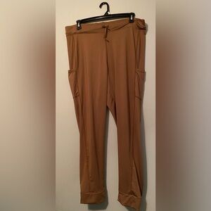 Take A Walk| Loose Pocket Casual Sweatpants Brown